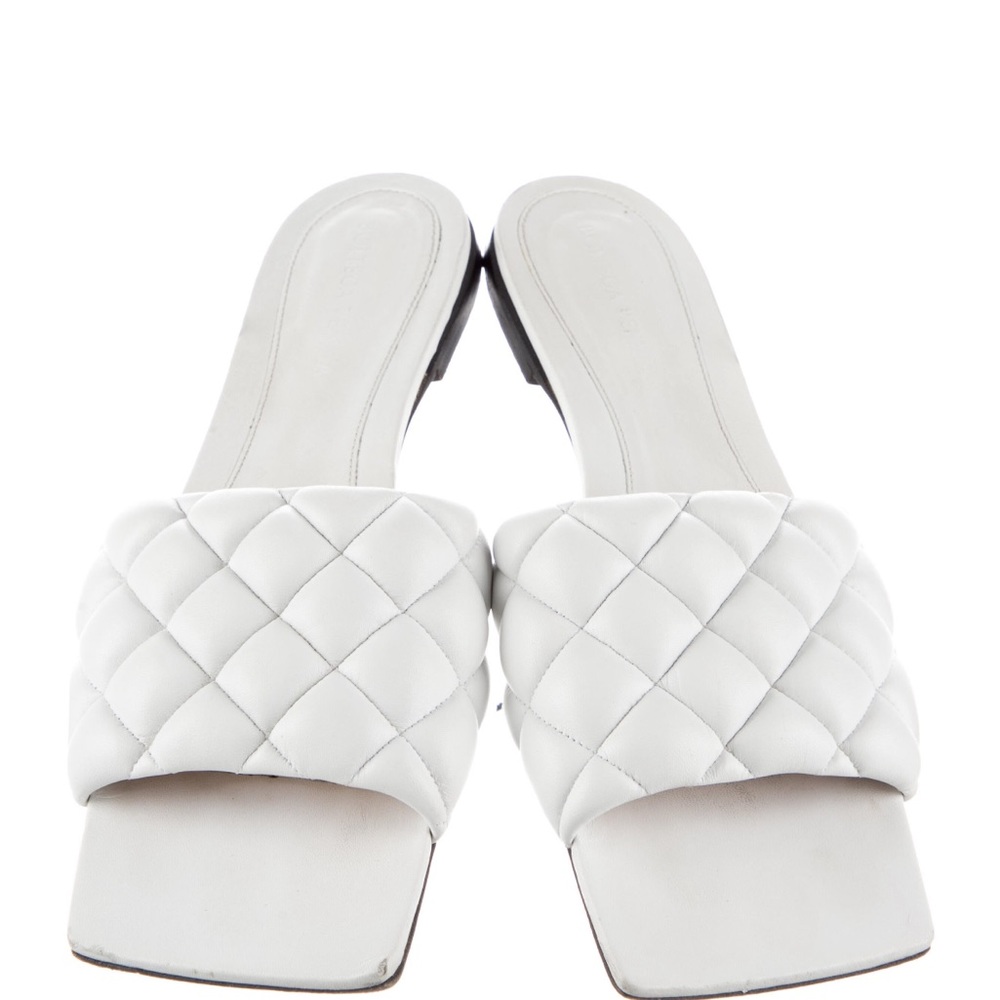 Bottega Veneta Padded Leather Flat Sandals